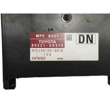 Recambio de modulo electronico para toyota yaris 1.5 16v cat (híbrido) referencia OEM IAM 892210D870 MB2381008010 