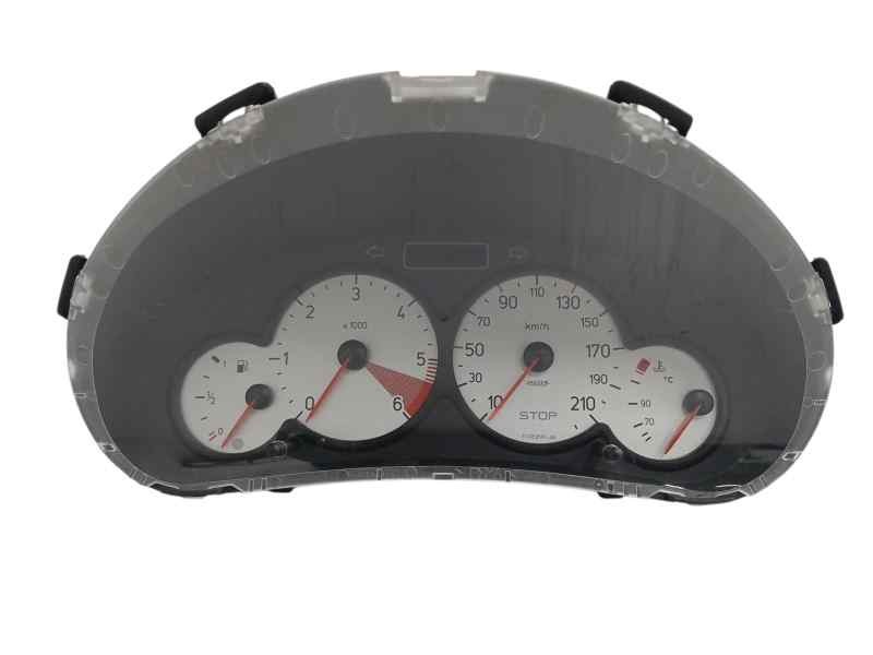 Recambio de cuadro instrumentos para peugeot 206 berlina 1.4 hdi referencia OEM IAM 9656696280  