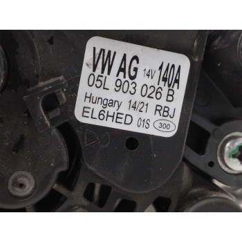 Recambio de alternador para audi q2 (gab) 2.0 16v tdi referencia OEM IAM 05L903026B 140A 