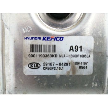 Recambio de centralita motor uce para kia picanto (ja) 1.0 cat referencia OEM IAM 3910704291 9001190363KD 