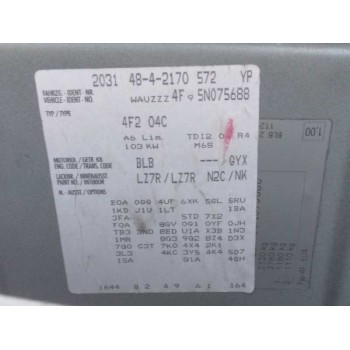 audi a6 berlina (4f2) del año 2004