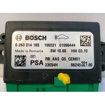 Recambio de modulo electronico para citroën jumpy fugón 2.0 blue-hdi fap referencia OEM IAM 9824532180 SENSOR APARCAMIENTO 02630