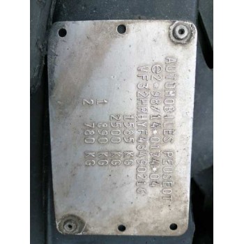 peugeot 206 berlina del año 2003