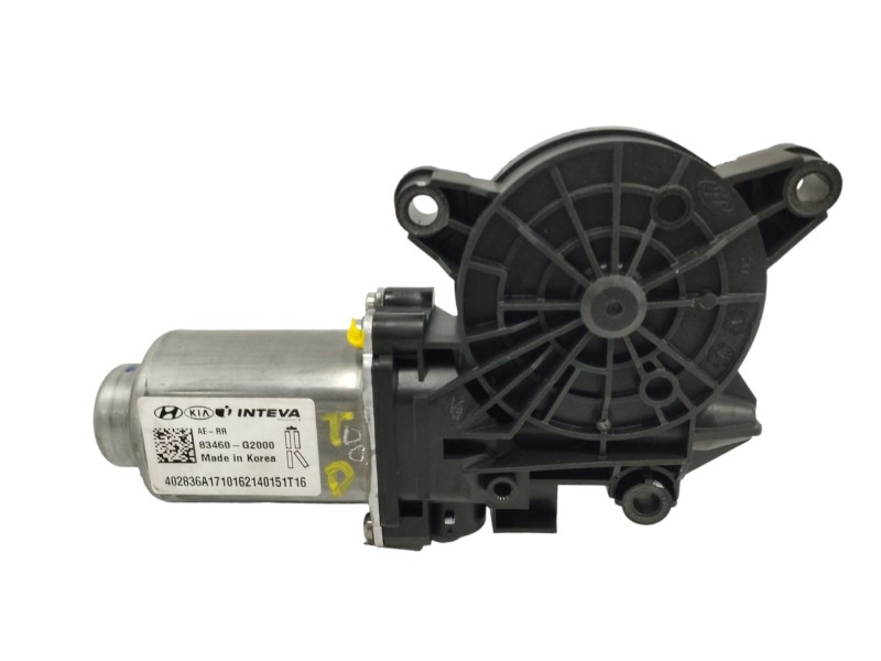 Recambio de motor elevalunas trasero derecho para hyundai ioniq tecno hybrid referencia OEM IAM 83460G2000 Recambio de motor elevalunas trasero derecho para hyundai ioniq tecno hybrid referencia OEM IAM 83460G2000