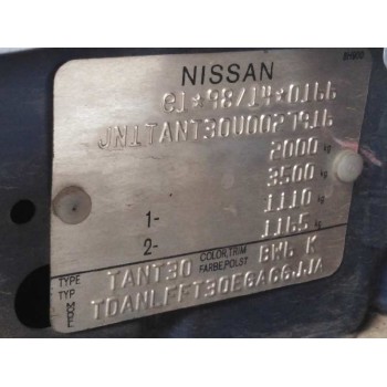 nissan x-trail (t30) del año 2003