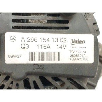 Recambio de alternador para mercedes-benz clase a (w169) 2.0 cat referencia OEM IAM A2661541302 TG11C074 