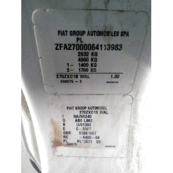 fiat scudo furgoneta (270_, 272_) del año 2008