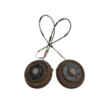 Recambio de mangueta trasera derecha para ford orion 1.6 referencia OEM IAM 82AB4A013AB CON CABLE DE FRENO 