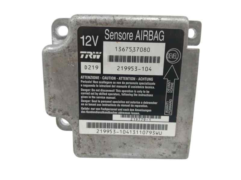 Recambio de centralita airbag para fiat ducato furgoneta (250) 100 multijet 2,2 d referencia OEM IAM 1367537080 219953104 
