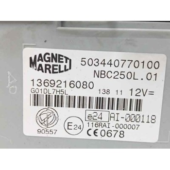 Recambio de modulo electronico para fiat ducato furgoneta (250) 100 multijet 2,2 d referencia OEM IAM 1369216080 503440770100 