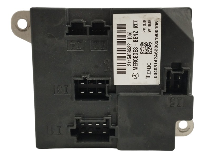 Recambio de modulo electronico para mercedes-benz clase e (w211) berlina 2.2 cdi cat referencia OEM IAM 2115458532 Recambio de modulo electronico para mercedes-benz clase e (w211) berlina 2.2 cdi cat referencia OEM IAM 2115458532