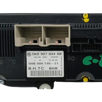Recambio de mando climatizador para volkswagen golf vi (5k1) 2.0 tdi dpf referencia OEM IAM 5K0907044AK 5HB00974621 