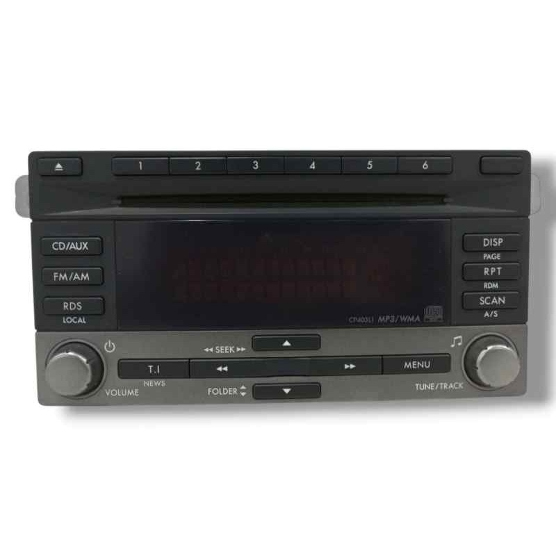 Recambio de sistema audio / radio cd para subaru forester (sh_) 2.0 d awd (shh) referencia OEM IAM 86201SC401  