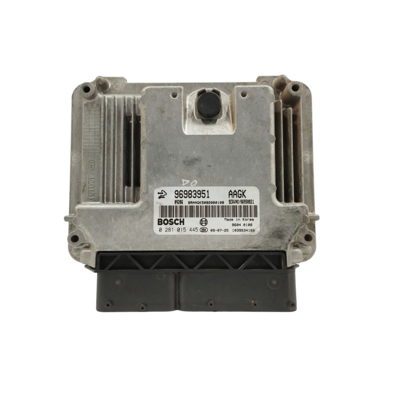 Recambio de centralita motor uce para chevrolet cruze 2.0 diesel cat referencia OEM IAM 96983951 0281015445 