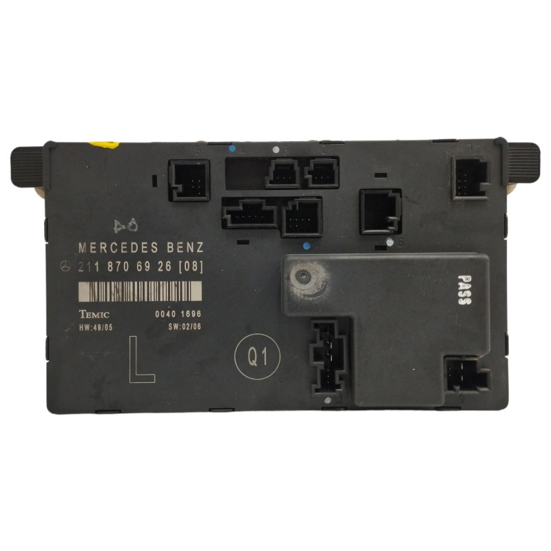 Recambio de modulo electronico para mercedes-benz clase e (w211) berlina 2.2 cdi cat referencia OEM IAM 2118706926  