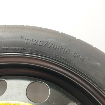 Recambio de neumatico repuesto para volkswagen golf v berlina (1k1) 2.0 tdi referencia OEM IAM 1K0601027F 3,5JX16HE ET25,5 5H 5X