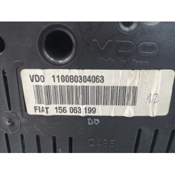 Recambio de cuadro instrumentos para alfa romeo 147 (190) 1.9 jtd cat referencia OEM IAM 156063199 110080304063 