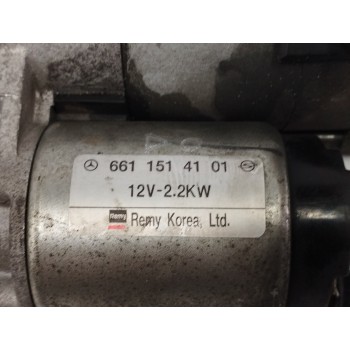 Recambio de motor arranque para ssangyong rodius 2.7 turbodiesel cat referencia OEM IAM 6611514101  