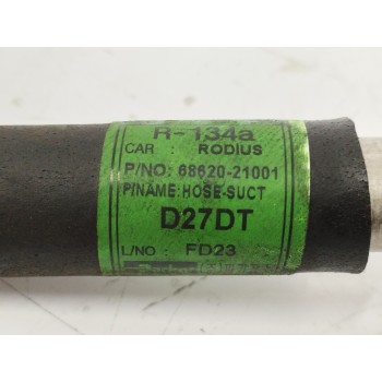 Recambio de tubos aire acondicionado para ssangyong rodius 2.7 turbodiesel cat referencia OEM IAM 6862021001  