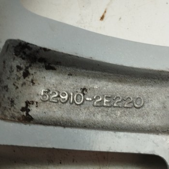 Recambio de llanta para hyundai tucson (jm) 2.0 crdi cat referencia OEM IAM 529102E220 6,5JX16-41 