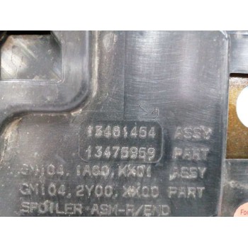 Recambio de aleron trasero para opel crossland x referencia OEM IAM 13481454 OBSERVAR FOTOS NARANJA COBRE