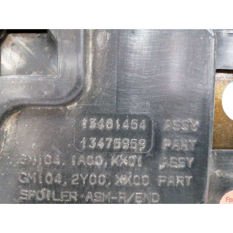 ALERON TRASERO OBSERVAR FOTOS NARANJA COBRE