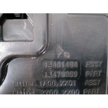 Recambio de aleron trasero para opel crossland x referencia OEM IAM 13481454 NEGRO 