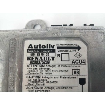 Recambio de centralita airbag para renault scenic ii 1.9 dci diesel referencia OEM IAM 8200375209 604290400 