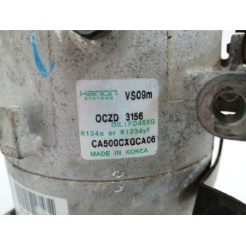 Recambio de compresor aire acondicionado para kia picanto (ja) 1.0 cat referencia OEM IAM CA500CXGCA06 VS09M 3156