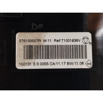 Recambio de mando climatizador para renault megane iii berlina 5 p dynamique referencia OEM IAM 276100007R  