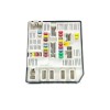 Recambio de caja reles / fusibles para renault megane iii berlina 5 p dynamique referencia OEM IAM 284B60008R  