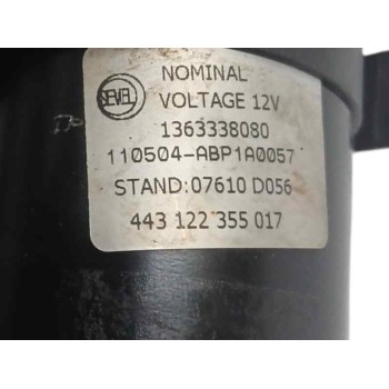 Recambio de motor limpia delantero para fiat ducato furgoneta (250) 100 multijet 2,2 d referencia OEM IAM 1363338080  