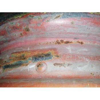 Recambio de llanta para land rover 88/109 mk iii todo terreno, abierta 2.3 d 4x4 referencia OEM IAM LANDROVERSANTANA 5,50FX16 