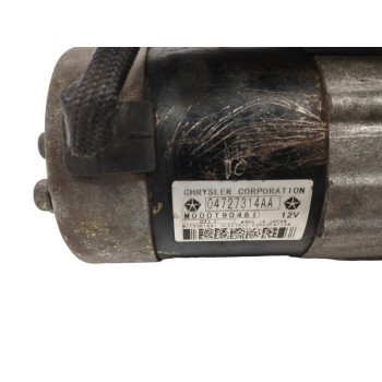 Recambio de motor arranque para chrysler voyager (rg) 2.4 cat referencia OEM IAM 04727314AA  