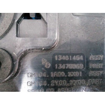 Recambio de aleron trasero para opel crossland x referencia OEM IAM 13481454 AZUL 