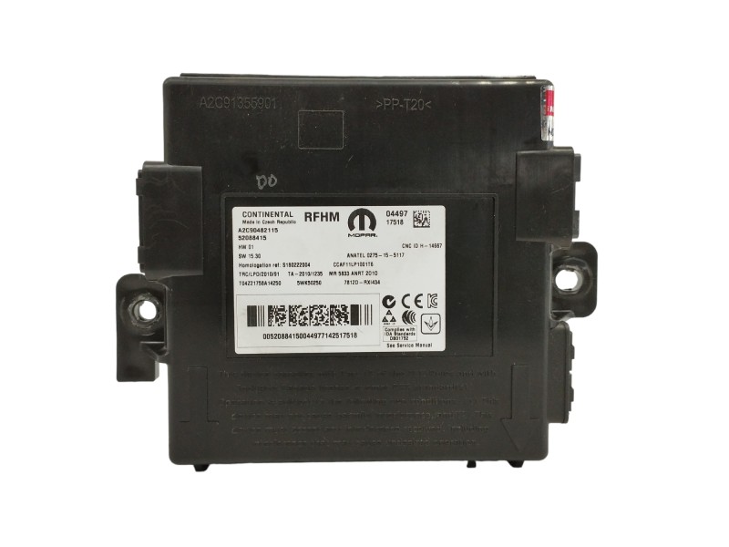 Recambio de modulo electronico para jeep renegade 1.6 m-jet cat referencia OEM IAM 00520884150 A2C90482115 