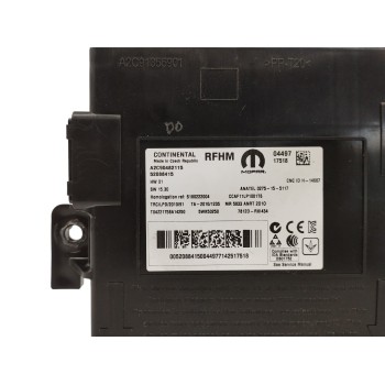 Recambio de modulo electronico para jeep renegade 1.6 m-jet cat referencia OEM IAM 00520884150 A2C90482115 
