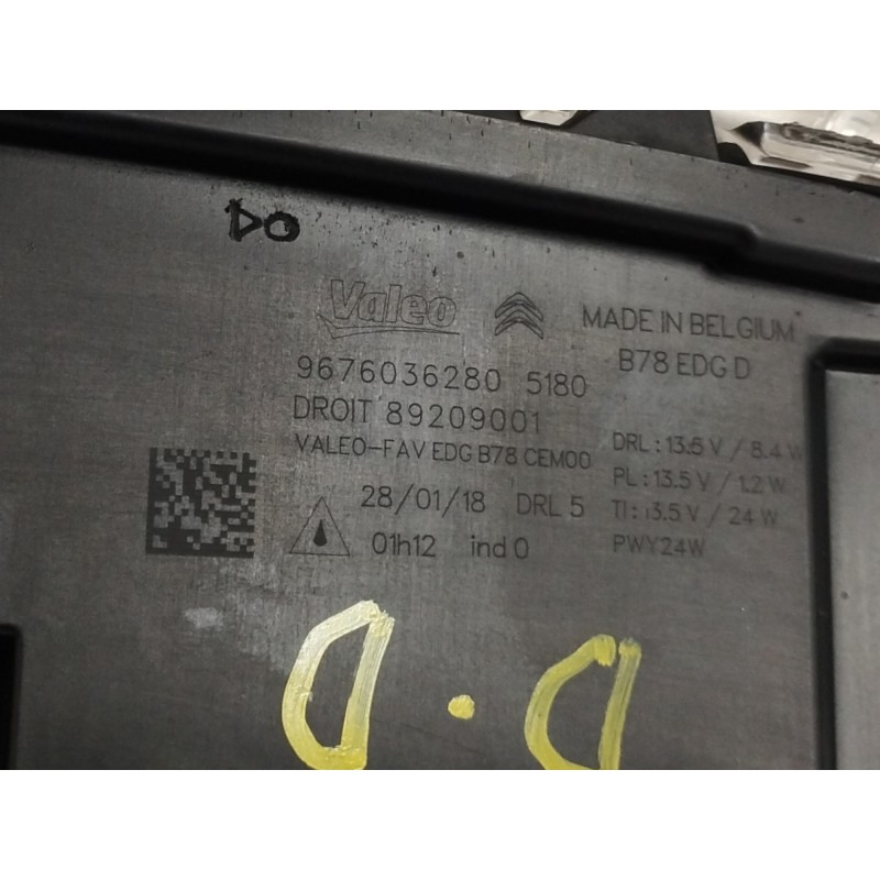 PILOTO DELANTERO DERECHO