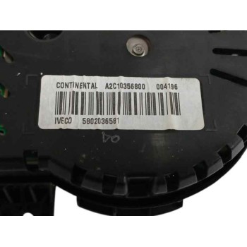 Recambio de cuadro instrumentos para iveco daily furgón 2.3 diesel referencia OEM IAM 5802036581 OBSERVAR FOTO A2C10356800