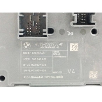 Recambio de caja reles / fusibles para bmw serie 1 lim. (f21) 2.0 turbodiesel referencia OEM IAM 61359329703  