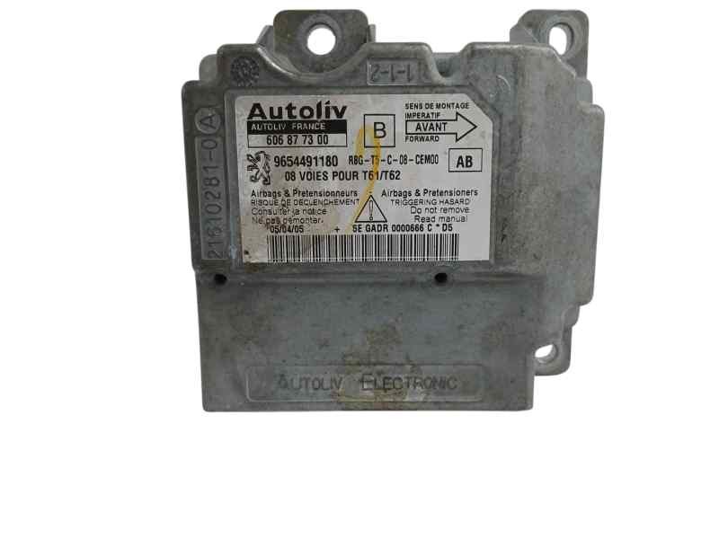 Recambio de centralita airbag para peugeot 307 berlina (s2) 1.6 hdi referencia OEM IAM 9654491180 606877300 