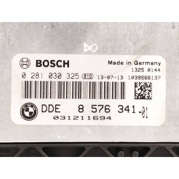 Recambio de centralita motor uce para bmw serie 1 lim. (f21) 2.0 turbodiesel referencia OEM IAM 8576341 0281030325 1039S66137