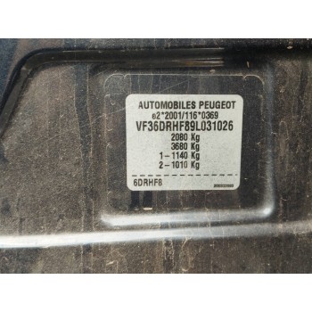 Recambio de carroceria corte para peugeot 407 2.0 16v hdi fap referencia OEM IAM   