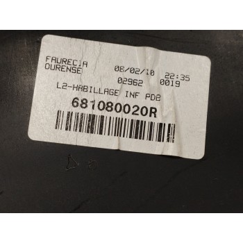Recambio de guantera para renault megane iii berlina 5 p dynamique referencia OEM IAM 681080020R 685000007R 