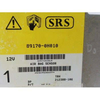 Recambio de centralita airbag para citroën c1 1.4 hdi cat (8ht / dv4td) referencia OEM IAM 891700H010  