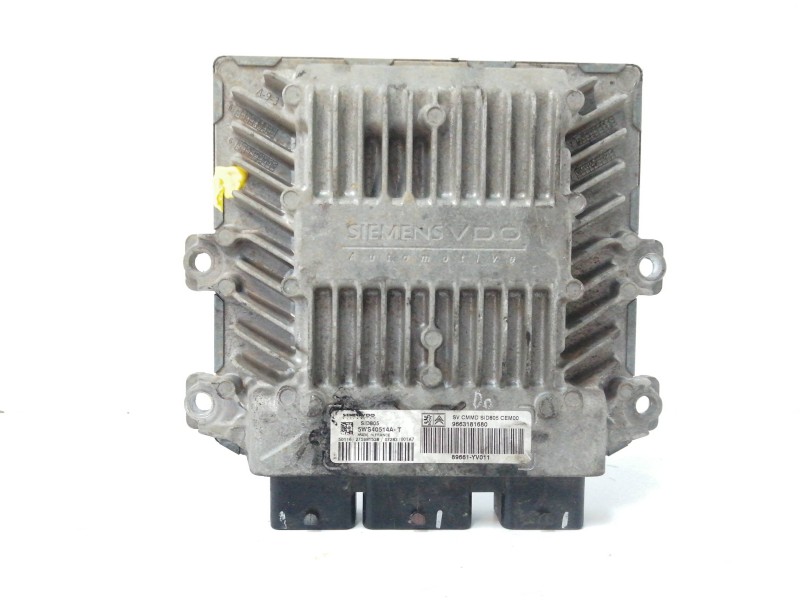 Recambio de centralita motor uce para citroën c1 1.4 hdi cat (8ht / dv4td) referencia OEM IAM 9663181680  