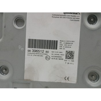 Recambio de sistema audio / radio cd para citroën c4 grand picasso 1.2 12v e-thp / puretech referencia OEM IAM 9839651280  