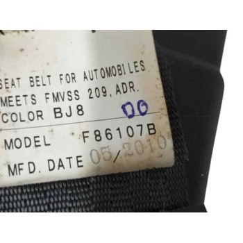 Recambio de enganche cinturon central para subaru forester (sh_) 2.0 d awd (shh) referencia OEM IAM F86107B TRASERO IZQUIERDO BA