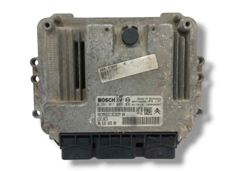 Recambio de centralita motor uce para peugeot 206 berlina 1.4 hdi referencia OEM IAM 9653202580 02810118089 