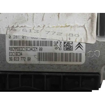 Recambio de centralita motor uce para peugeot 307 berlina (s2) 1.6 16v hdi referencia OEM IAM 9661377280  